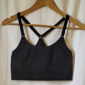 all in motion Black Seamless Strappy Sports Bra